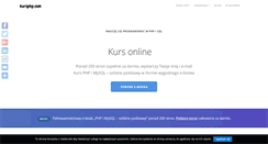 Desktop Screenshot of kursphp.com