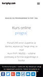 Mobile Screenshot of kursphp.com